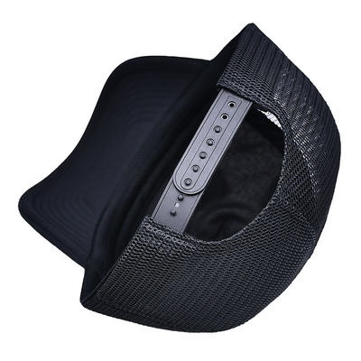 5 Panel All Seasons Pre-curved Trucker Cap With Custom Logo snapback trucker cap