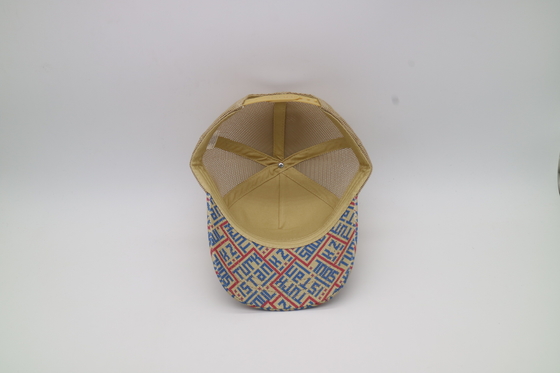 5 Panel Trucker Cap with Embroidered/Screen Printing/Affixed Patch Logo for