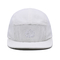 5-panel flat brim hat with fashionable sun shading and adjustable sports hat for summer