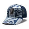 Six-Panel Baseball Cap with Match The Fabric Color Stitching and Reinforced Seams