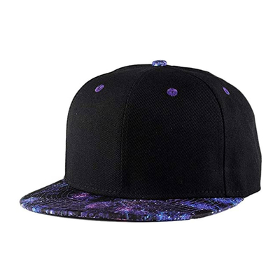 Custom Flat Brim Snapback Cap Embroidery