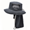 Summer Fisherman Bucket Hat Custom Funky Safari Fishing Hiking Unisex Blank Bucket Hats