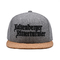 Customized Woolen Flat Hip Hop Hat Warm Sunshade Hat