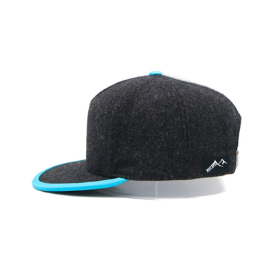 Customized Blank Flat Brim Snapback Hats  For Autumn And Winter