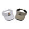 100% Polyester Sun Visor Cap With UV Protection And Screen Printing Logo Curved Brim