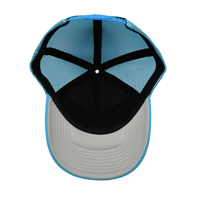 Unisex Snapback Truck Driver Hat With Embroidered Logo Sponge Mesh Hat