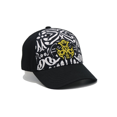 Digital Printing Street Style Adjustable Baseball Cap In Opp Bag