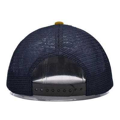 OEM Custom 6 Panel Pre Curved Brim Mesh Snap Back Sports Hats Wholesale Truck Gorras custom Logo Trucker Cap