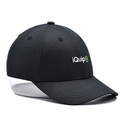 Oem 5 Panel Curved Brim Cotton Baseball Cap Mid Profile Sports Gorras 3d Puff Embroidery Logo