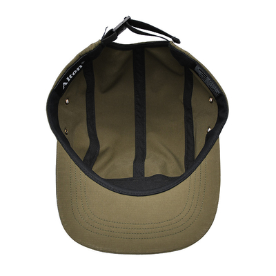 Sports Mesh Snapback 5 Panel Camper Hat Cotton Nylon Polyester Material