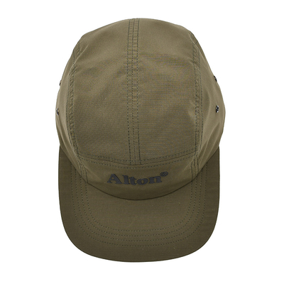 Sports Mesh Snapback 5 Panel Camper Hat Cotton Nylon Polyester Material