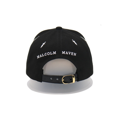 Black Customized Dad Hats Adult Golf Mens 6 Panel Sport Casual Baseball Cap