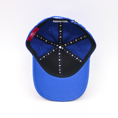 6 Panel Embroidered Baseball Cap For Any Age Military Style Baseball hats