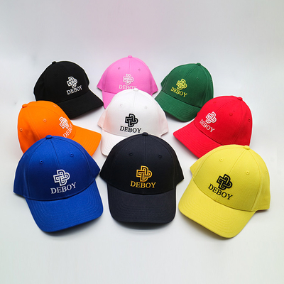 6 Panel Embroidered Baseball Cap For Any Age Military Style Baseball hats