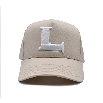 Structured Embroidered Baseball Caps With Metal Eyelets Full Seasons