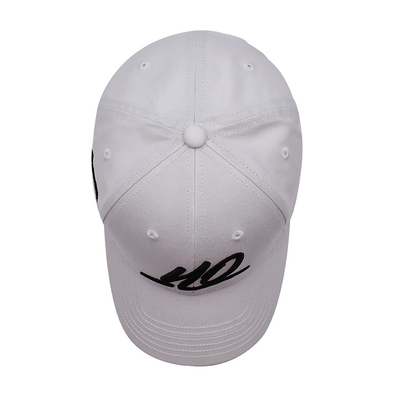 Custom Size Unisex 3D Embroidered Baseball Hat Flat Shape