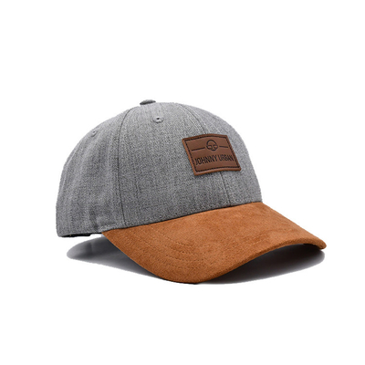 Customizable Embroidered Baseball Caps Cotton Twill Fabric