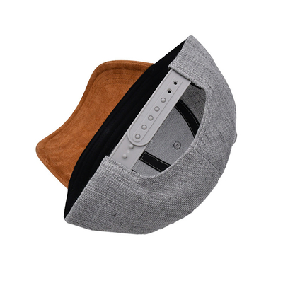 Customizable Embroidered Baseball Caps Cotton Twill Fabric