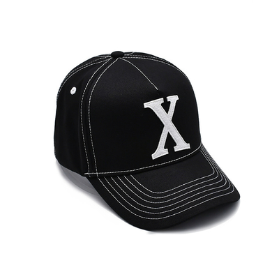 Custom Embroidered Baseball Caps 58-68cm 22.83 - 26.77 Inches Metal Eyelets