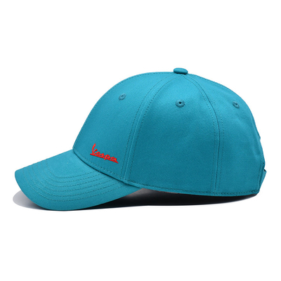 Custom Embroidered Baseball Caps With Curved Flat Closure Metal Plastic Snap