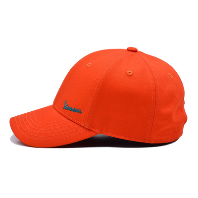 Custom Embroidered Baseball Caps With Curved Flat Closure Metal Plastic Snap