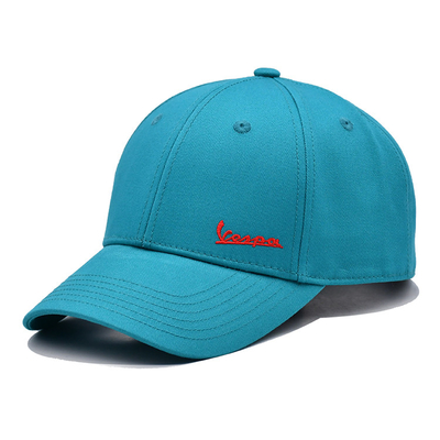 Custom Embroidered Baseball Caps With Curved Flat Closure Metal Plastic Snap