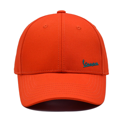 Custom Embroidered Baseball Caps With Curved Flat Closure Metal Plastic Snap