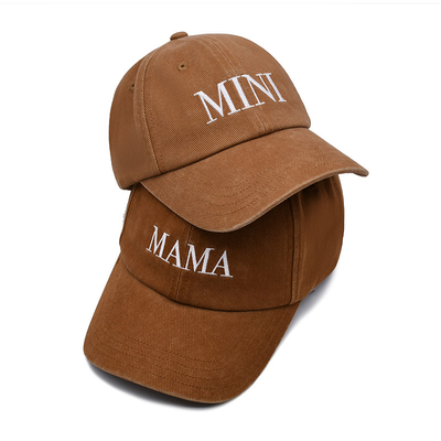 Custom Embroidered Baseball Caps With Logo Printing 22.83 - 26.77 Inches