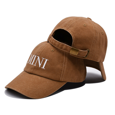 Custom Embroidered Baseball Caps With Logo Printing 22.83 - 26.77 Inches