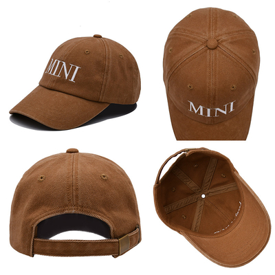 Custom Embroidered Baseball Caps With Logo Printing 22.83 - 26.77 Inches
