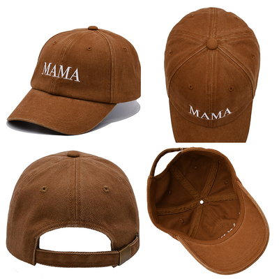 Custom Embroidered Baseball Caps With Logo Printing 22.83 - 26.77 Inches