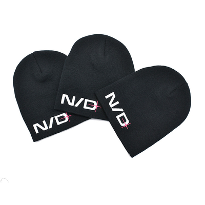 Embroidered Pattern Beanie Essential Warm Winter Hats For Casual Outfits Unisex