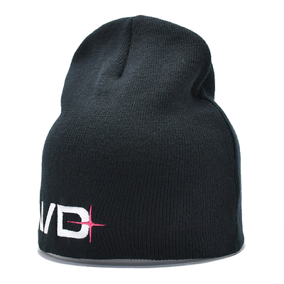 Embroidered Pattern Beanie Essential Warm Winter Hats For Casual Outfits Unisex