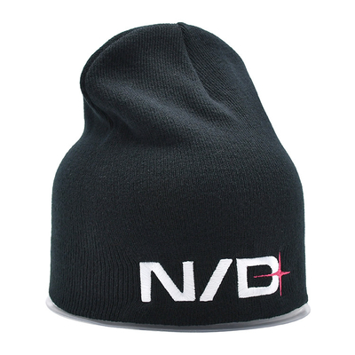 Embroidered Pattern Beanie Essential Warm Winter Hats For Casual Outfits Unisex