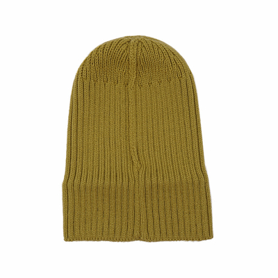 Common Fabric Knit Beanie Hats Custom Logo In Embroidery Pattern