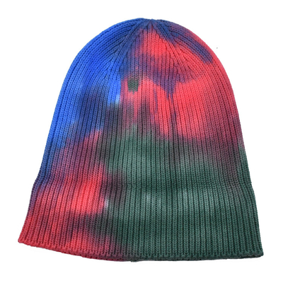 Acrylic Polyester Wool Merino Knit Beanie Hats With Jacquard Pattern