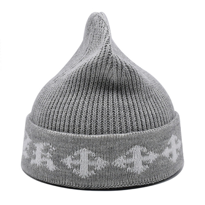 Custom Adults Knit Beanie Hats 58CM Warm And Stylish Winter Accessory