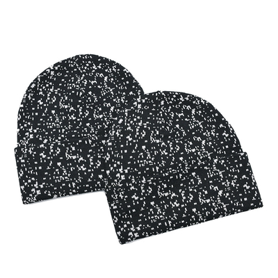 Fashion Acrylic Polyester Wool Knit Beanie Hats  for Men Women