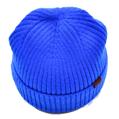 Fashionable Warm Knit Beanie Hats With Common Fabric