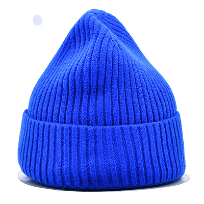 Fashionable Warm Knit Beanie Hats With Common Fabric