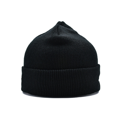 Unisex Merino Knit Beanie Hats For Casual Occasion