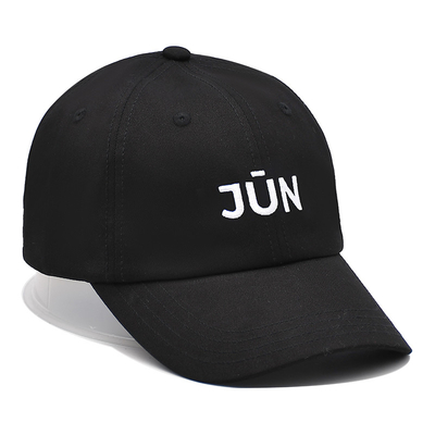 Soft Top 6 Panels Embroidered Baseball Caps Washed Cotton Thin Material Hats