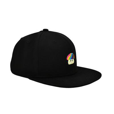 OEM high quality custom flat/3d embroidery logo snapback hats gorras Custom Cotton 5/6 panel snapbacks caps