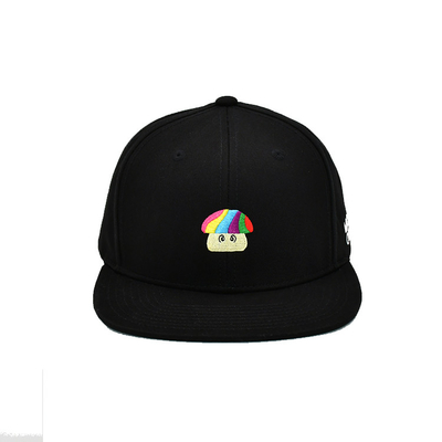 OEM high quality custom flat/3d embroidery logo snapback hats gorras Custom Cotton 5/6 panel snapbacks caps