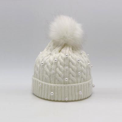 Unisex Custom Winter Beanie Hat Casual Trendy Thick Knitted