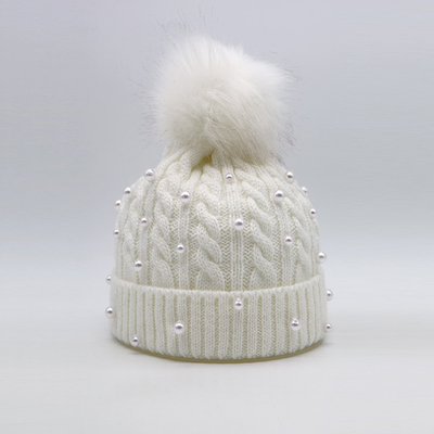 Unisex Custom Winter Beanie Hat Casual Trendy Thick Knitted