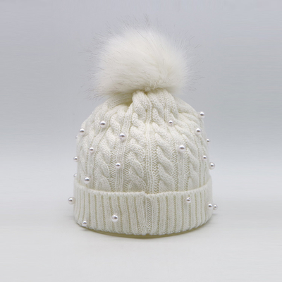 Unisex Custom Winter Beanie Hat Casual Trendy Thick Knitted