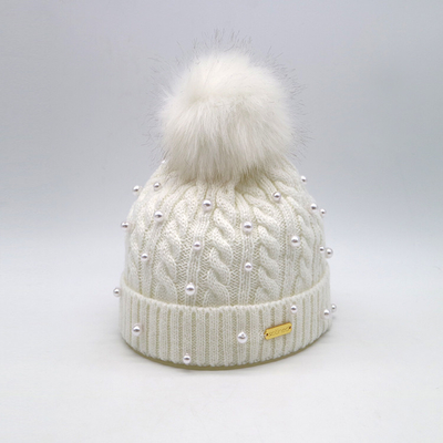 Unisex Custom Winter Beanie Hat Casual Trendy Thick Knitted