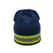 58CM Unisex Knit Beanie Hats In Blue Green Color Custom