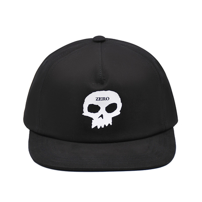 Flat Visor Five-Panel Snapback Cap 6 Eyelets for Ventilation 6 Eyelets